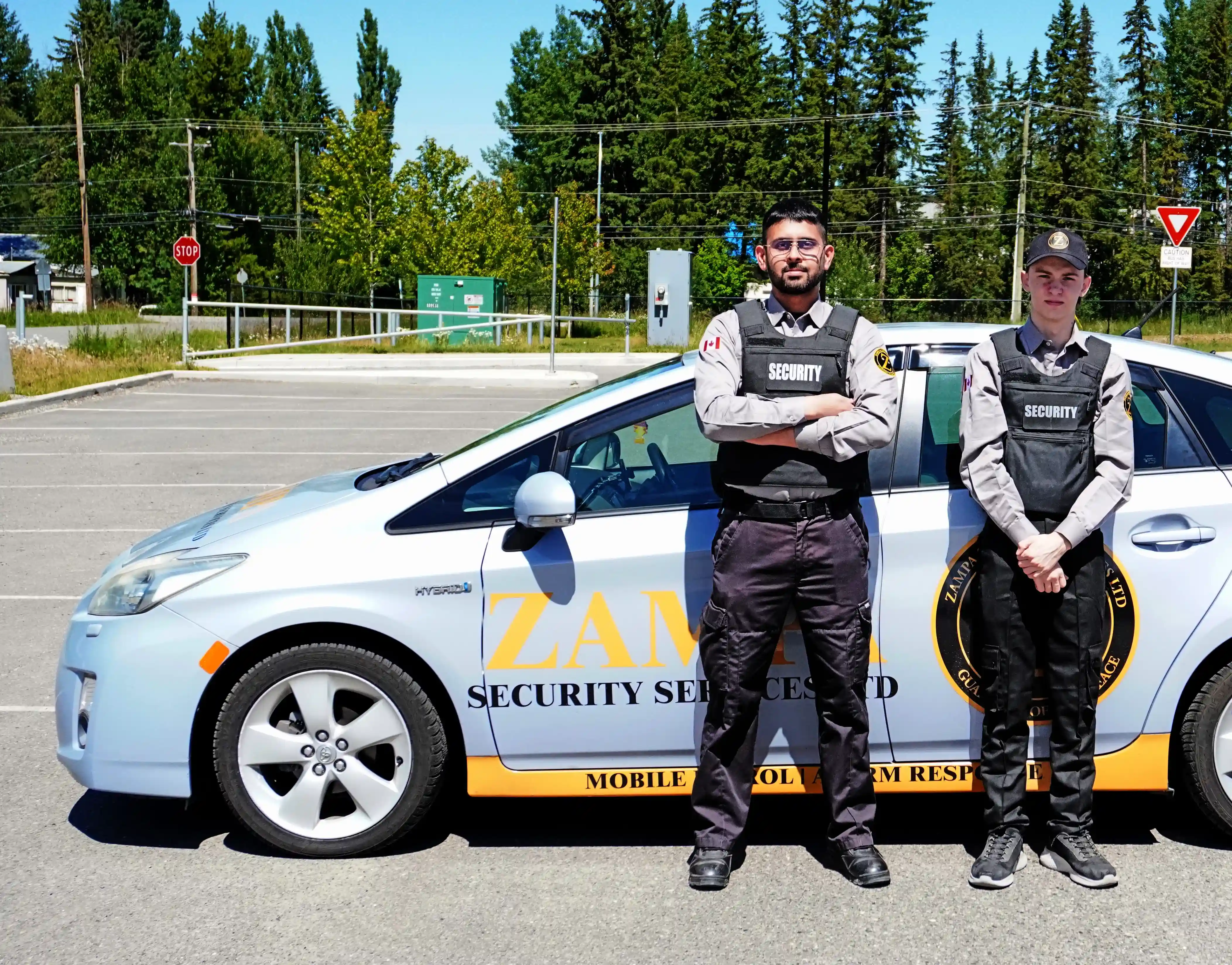 Zampa Security trained officers